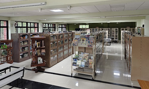 View of Library at CASFOS Coimbatore 