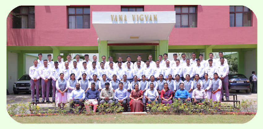 SFS Officer Trainees of CASFOS Coimbatore
2023-25