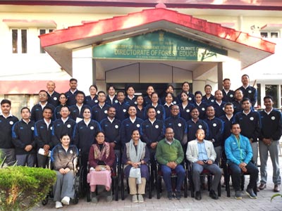 Image of Interaction with FRO 2025-27 Batch of UFTA, Haldwani on Nov 19, 2025 